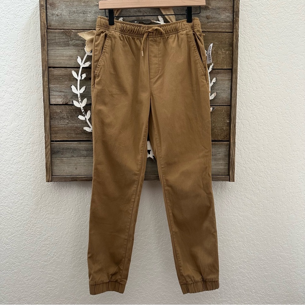 Old Navy Tan Jogger Pants Built in‎ Flex boys size XL 14-16 NWT
